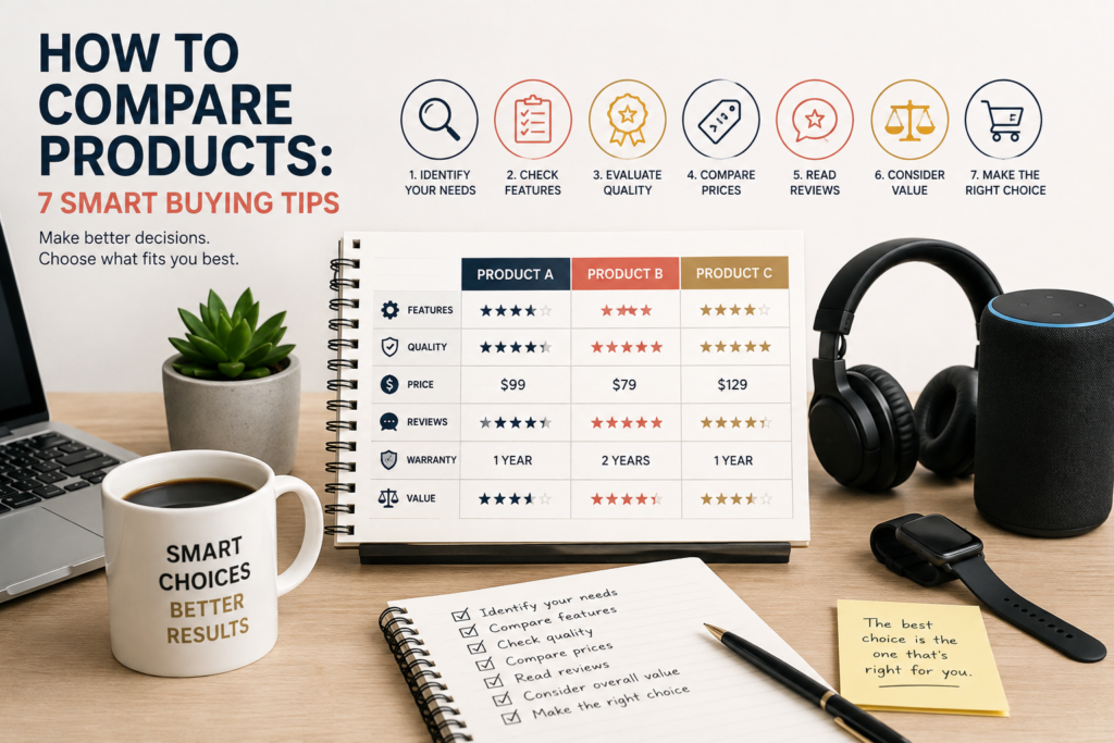 Compare Products 7 Smart Buying Tips