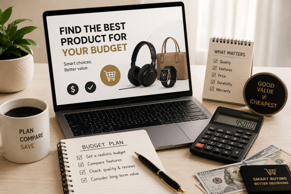 How to Find the Best Product for Your Budget