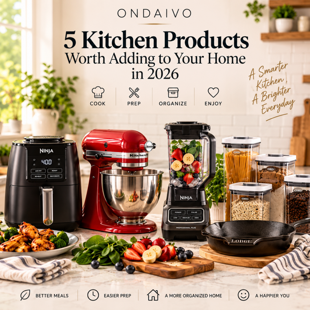 Comparativa 5 productos de cocina