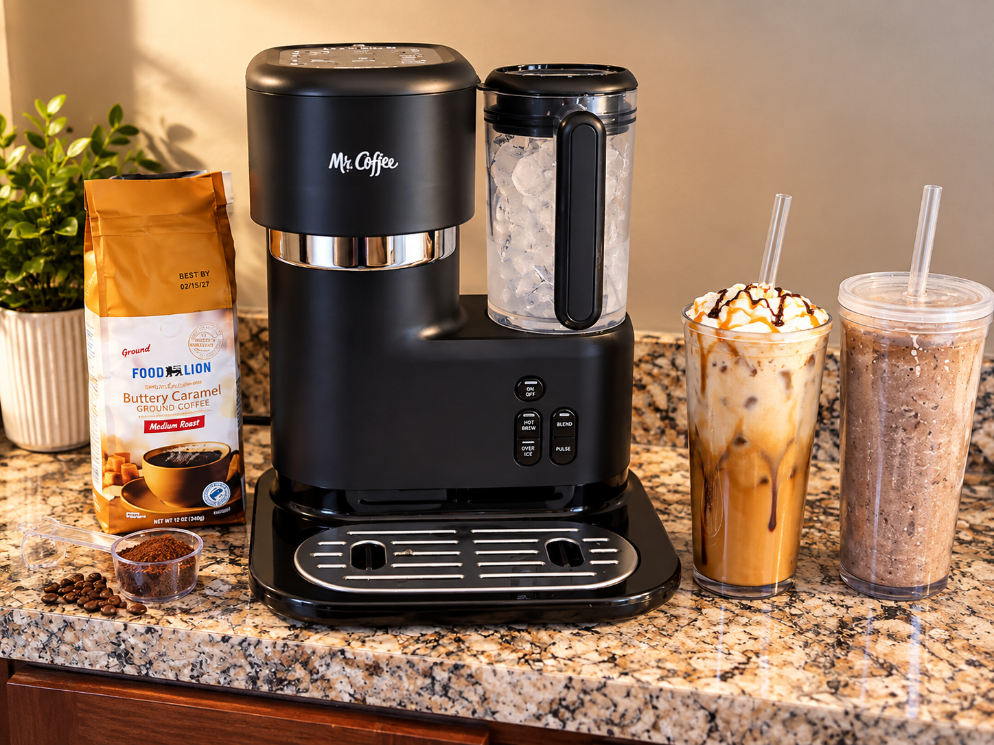 Mr Coffee iced coffee maker with reusable tumbler