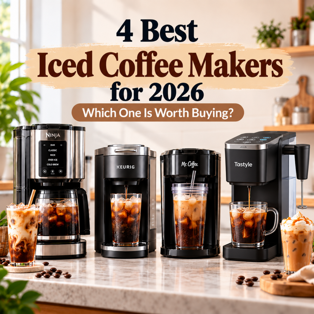 4 Best Iced Coffee Makers for 2026: Which One Is Worth Buying?