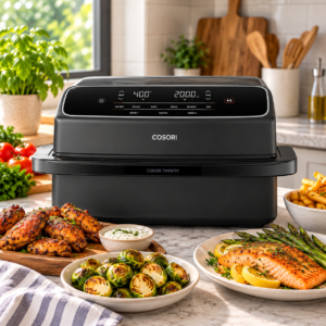 COSORI TWINFRY 9-quart double air fryer with removable divider