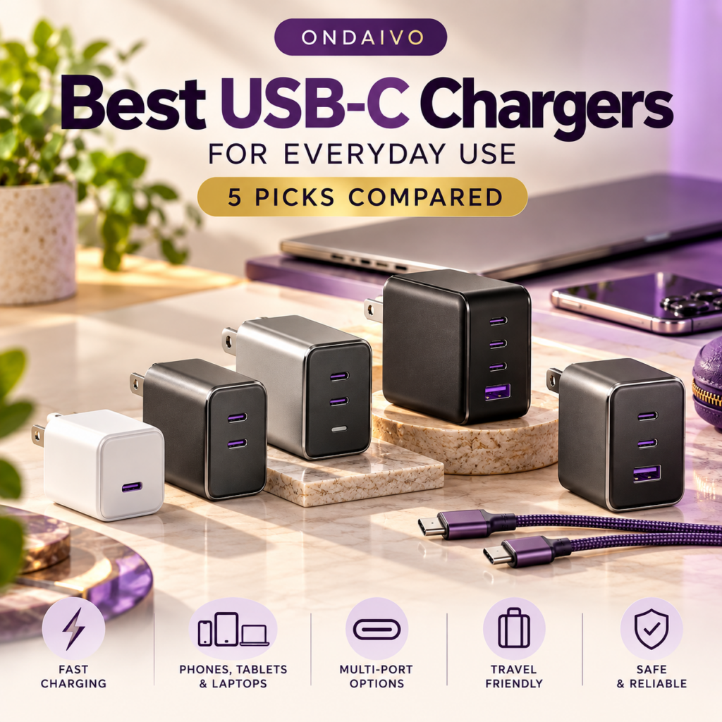 Best USB-C Chargers for Everyday Use